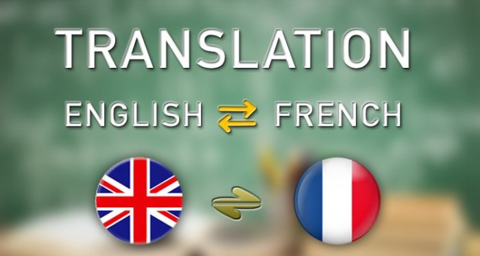 Translate From English To French Or French To English
