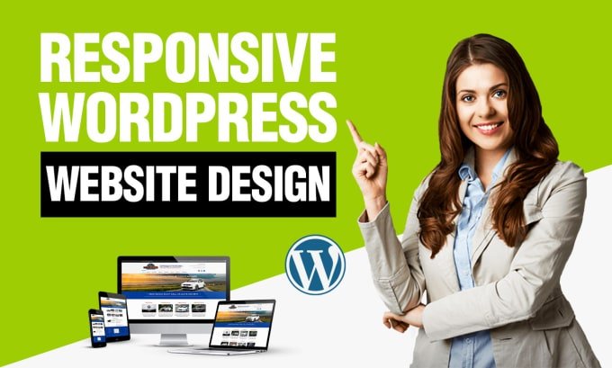 I Will Create Responsive Wordpress Website Design with Elementor