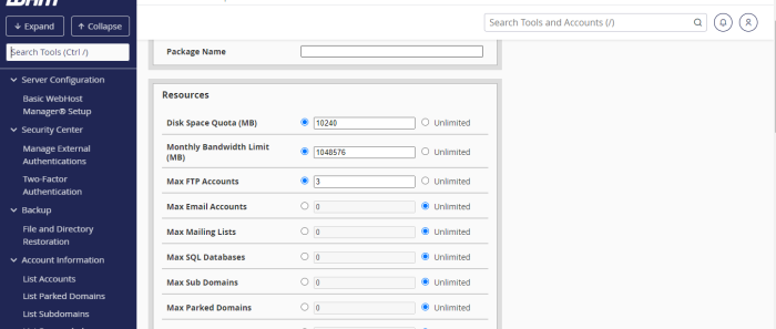 I Will Create a Hosting Account With Private cPanel ($2/month)