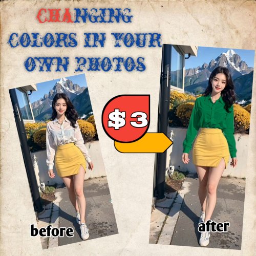 I will make a perfect color change to your photo
