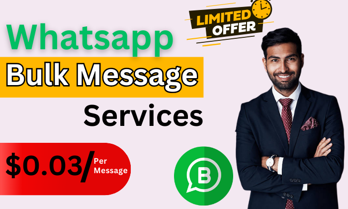 I Will Provide Whats App Bulk Message Service from my Software