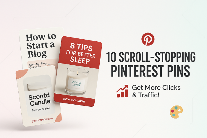 I Will Provide You 10 Custom Pinterest Pin Designs โ SEO-Friendly & Engaging for More Reach
