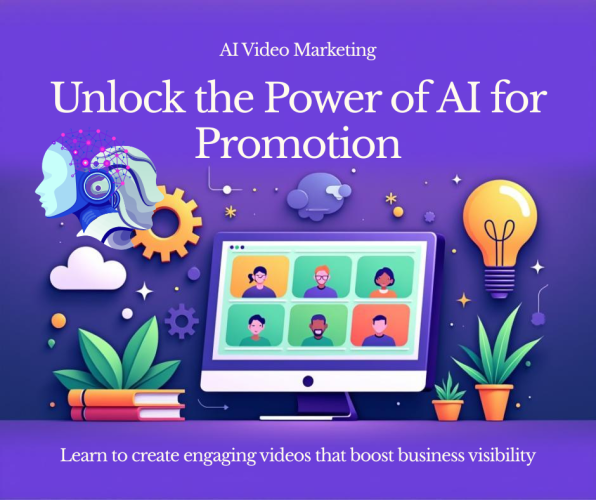 I will teach you how to create human like A.I generated videos to promote your business
