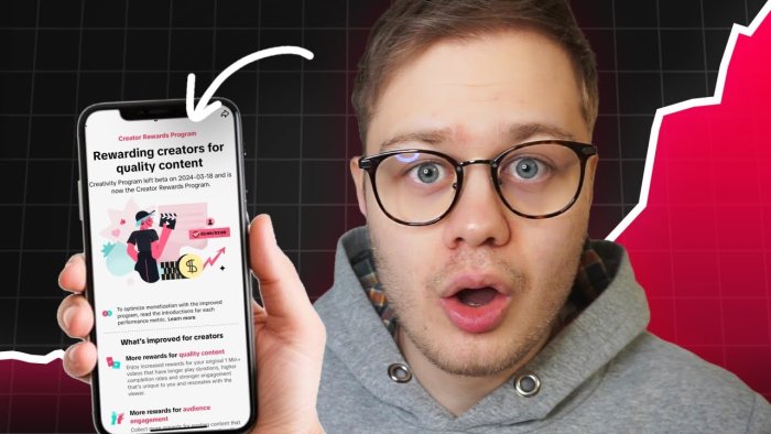 I Am Offering a TikTok Account with the Creator Rewards Program Enabled
