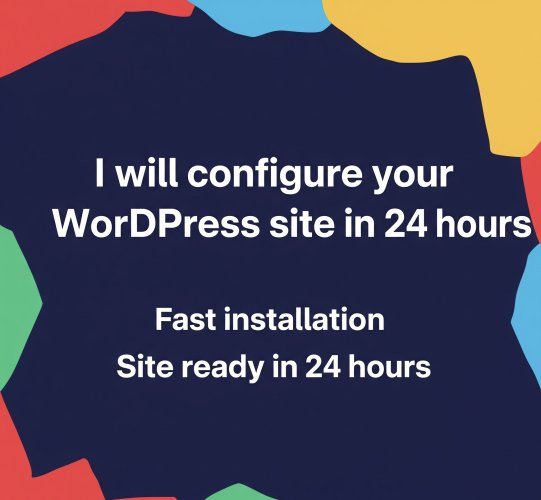 โ๏ธ I Will Configure WordPress Site In 24 Hours