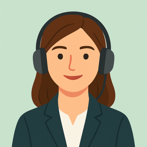 I will record a professional voice over in French.
