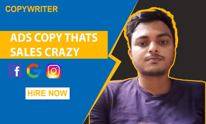 I will write high-converting ad copy for social media and Google Ads