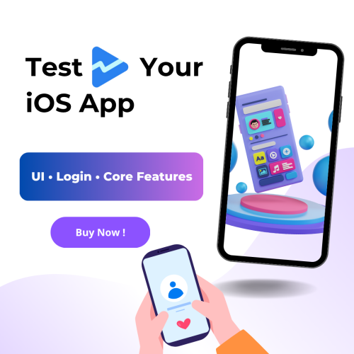 I will test your iOS app and report UI, login, and core features