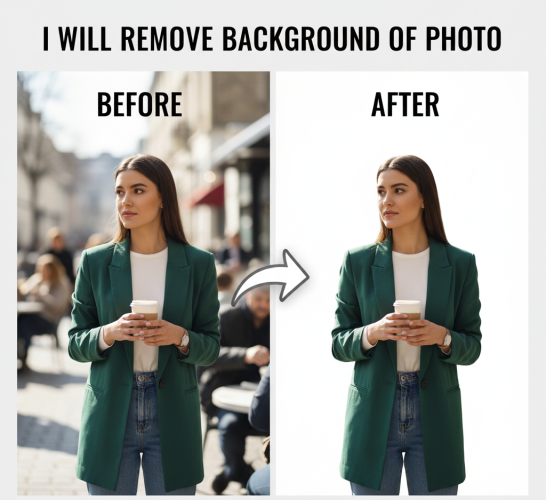 I Will Remove The Background Of Your Photo (1 Photo)