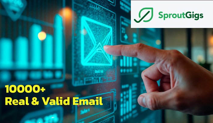 I will deliver 10,000+ highly targeted emails tailored specifically for your business