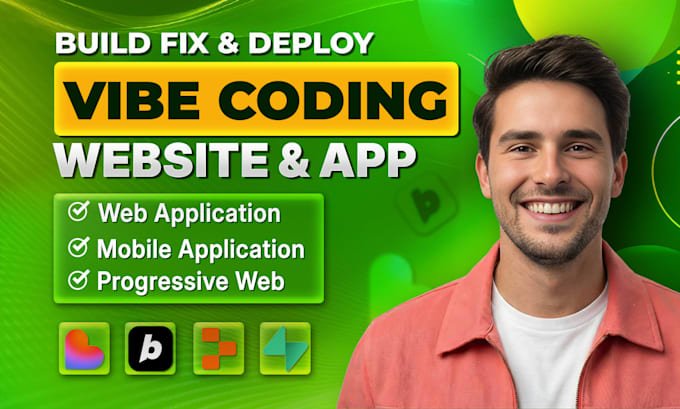 I will Fix 1-2 small bugs, errors and develop your vibe coding website or app replit, lovable etc