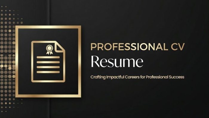 I Will Design a Professional and Modern CV or Resume