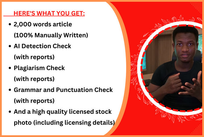 I Will Write Finance & Digital Marketing Articles With Images (100% HUMAN)