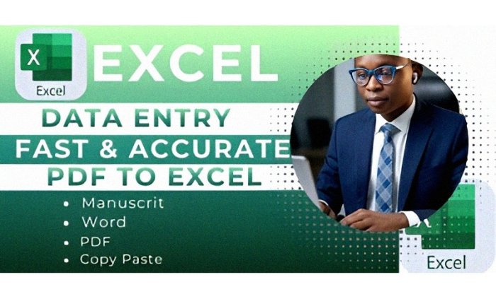 I will do Data Entry and Web Research Service