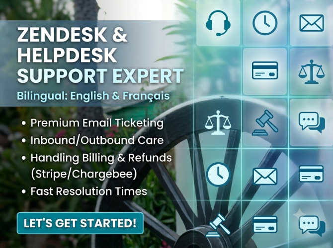 I Will Provide Professional Customer Support And Email Ticketing in English and French