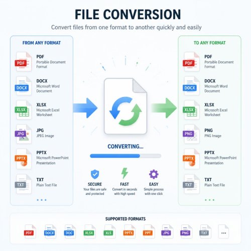 I will do professional file conversion, PDF to Word, Excel and data formatting