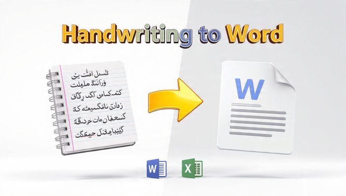 I will convert your 10 handwritten Pages into another file