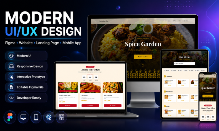 I will design a modern UI UX website or mobile app in Figma