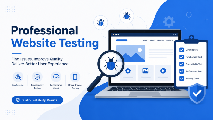 I Will Test Your Website and Report Bugs Professionally