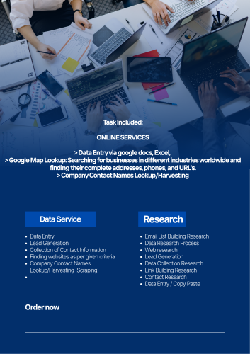 I Will Do Excel Data Entry And Web Research