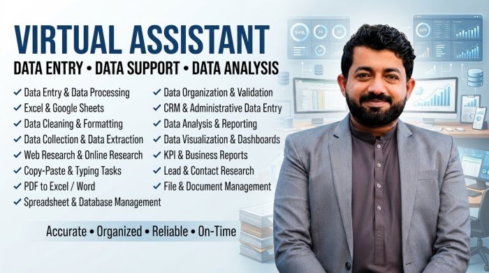 I will Be Your Expert Virtual Assistant