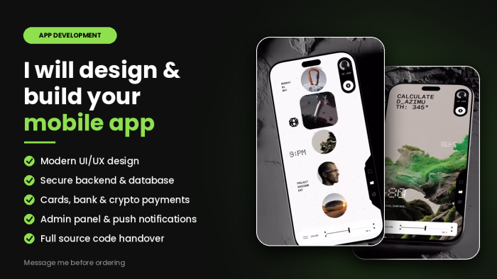 I will build your React Native app with Node.js backend, payments, and a security review