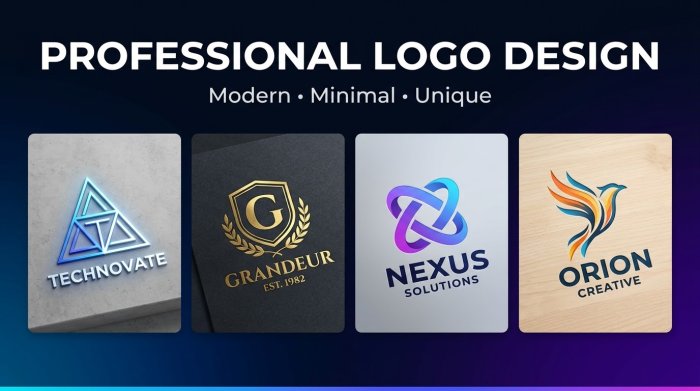 I Will Design a Modern, Professional and Minimalist Logo